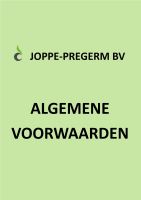 Algemene voorwaarden Joppe-Pregerm BV