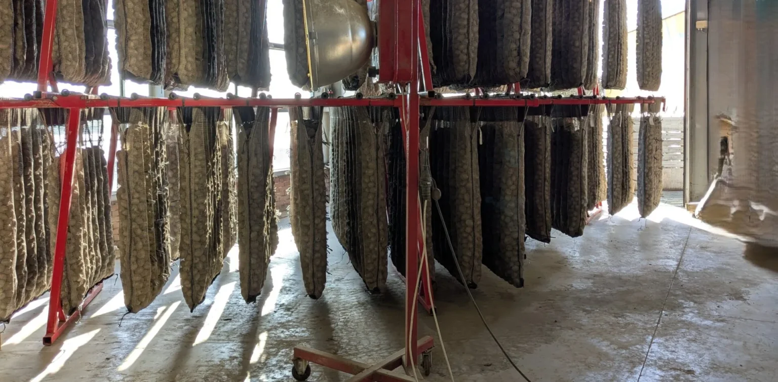 HPI lamp op een zelgemaakte kar voor zijbeluchting