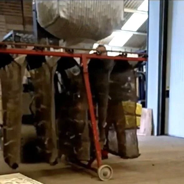 Insteekwielen zodat kiemrek kan rijden