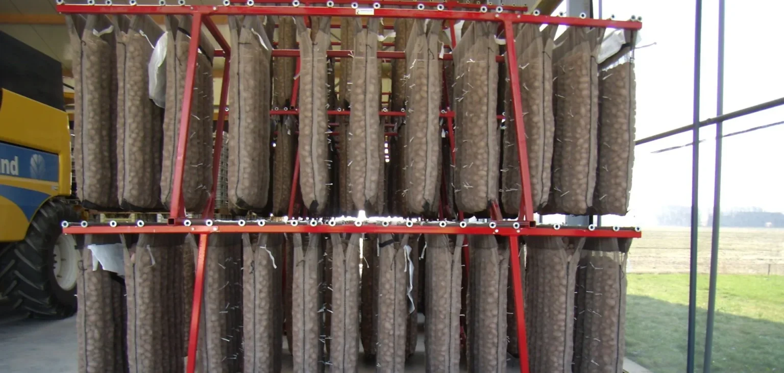 Brede voorkiemzak in Sprinter2 kiemrek